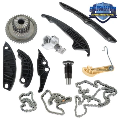 Kit de cadena de distribución para Audi A3 A4 A5 A6 TT Quattro 2008-15 VW Passat CC Tiguan Eos Foto 1 de 4