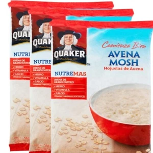 CREMA DE AVENA QUAKER MOSH / AVENA ENTERA QUAKER - 12,7 oz - Foto 1 di 4