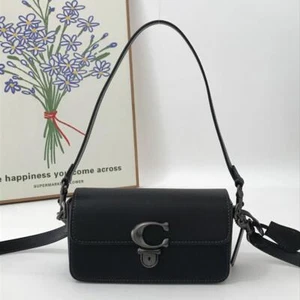 COACH Studio Bag 20 CE331 Black Outlet  Women  Crossbody From JAPAN New Rare!!!! - Picture 1 of 10