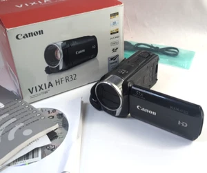 Canon Vixia HF-R32 Camcorder Video & Photo Camera W/ 32gb Internal Memory, Read* - Picture 1 of 15