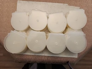 (150) Standard Einzel C Schale CD DVD Disc-Kunststoff Aufbewahrungsboxen/-halter-Hergestellt in den USA - Bild 1 von 7