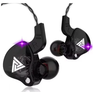 QKZ AK6 Controlador de Cobre HiFi Auriculares con Cable 3.5MM Carrera Deportes Auriculares Bajos - Imagen 1 de 13