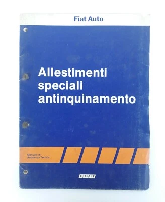 Manuale Assistenza Tecnica Norme Anti Inquinamento Fiat Uno Ritmo e Regata - Immagine 1 di 4