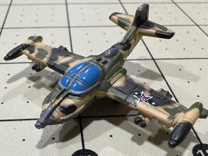 MICRO MACHINES Military Aircraft T-37 Tweety Bird Camo LGTI 1996 (A21) - Picture 1 of 13