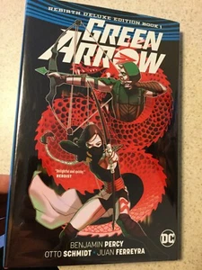 Green Arrow: The Rebirth Deluxe Edition Book 1 Hardcover  Percy/ Schmidt HC - Picture 1 of 5