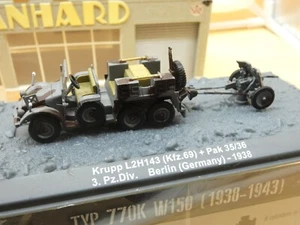 KRUPP L2H143 + PACK 35/36 BERLIN 1938 Militaire 1/72éme IXO Neuf Boite D'Origine - Foto 1 di 9