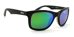 Nuevas gafas de sol REVO HUDDIE | Tortuga / Marfil / Negro - Lente de agua verde polar - Imagen 1 de 7