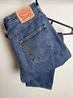 Levis 501 Straight Fit Jeans   W34 L30   Blue   Great Condition   Mens