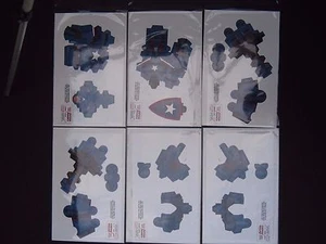 Build Your Own * Captain America * 6 sheets + 2 instruction sheets Marvel Comics - Picture 1 of 2