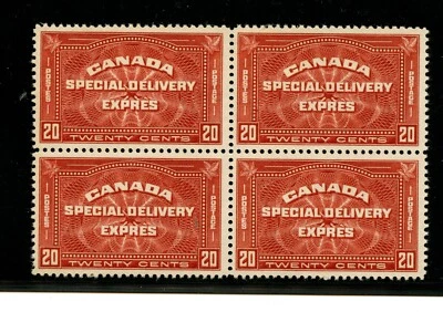KMC4076-Canada #E4 (C661) block of 4, Comp 1930 Special Delivery, MNH, CV$500.00 - Image 1 of 2