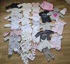 BABY GIRL GIRLS CLOTHES BUNDLE  TINY BABY / NEWBORN / FIRST SIZE / UP TO 1 MONTH