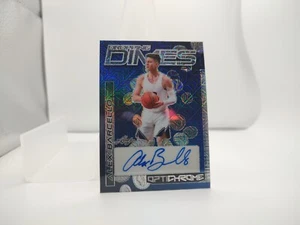 2022-23 Leaf Optichrome Dropping Dimes Blue Kaleidoscope /4 Alex Barcello Auto - Picture 1 of 3
