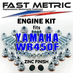 Kit de pernos de reconstrucción de motor Yamaha WR450F | Sujetadores ZINC estilo FÁBRICA - Imagen 1 de 12