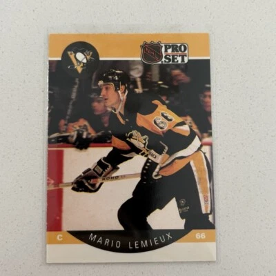 1990 - 91 专业套装 Mario Lemieux #236 名堂匹兹堡海盗 — 第 1/2 张图片