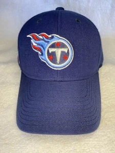 Reebok • TENNESSEE TITANS • On Field Blue Hat Adjustable Strap Back Adult Cap - Picture 1 of 14