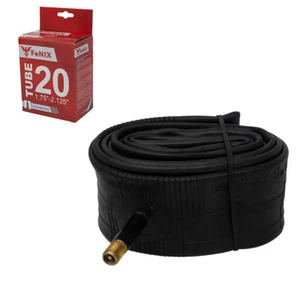 NEW! Bike Bicycle Tube Fenix 20" x 1.75"/1.95/2.125" Regular 33mm Schrader/Valve - Picture 1 of 1
