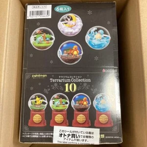 Pokemon Terrarium Collection 10 All 6 Type Figure Complete Set Pokémon Re-Ment - Picture 1 of 6