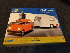 Cobi 24591 Fiat 126 Plus Wohnwagen EOL Sehr Selten - Bild 1 von 2
