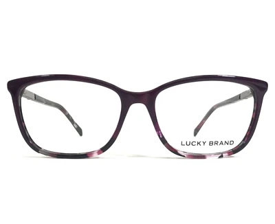 Monturas de gafas Lucky Brand D225 PÚRPURA ojo de gato de tortuga borde completo 54-16-140 Foto 1 de 4