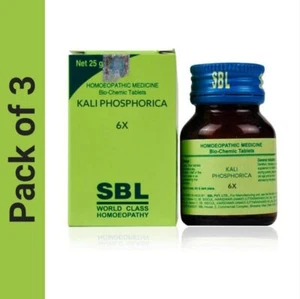 SBL Kali Phosphorica 6X, 25g ciascuno (Confezione da 3) Spedizione gratuita - Foto 1 di 1