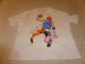 JORDAN AIR HOOP HEROES LAST DANCE SHIRT BANNED ARTWORK PHILIP BURKE XXL NIKE TEE - Bild 1 von 5