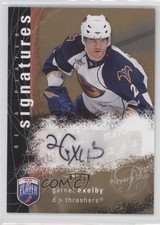 2007-08 Upper Deck Be a Player Signatures Player's Club /15 Garnet Exelby Auto