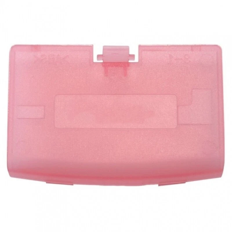 Cache Batterie Pour Nintendo Game Boy Advance Housse Piles Rose Transparent - Photo 1/1