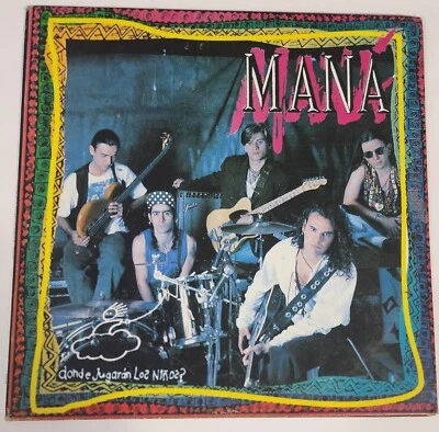Mana Donde Jugaran Los Niños Lp Vinyl 1993 Rock Latin Pop Venezuela - Image 1 of 4