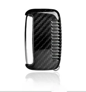 Carbon Schlüssel Hülle Etui für Jaguar Land Rover XE XF F-Type E F-Pace Range - Picture 1 of 10