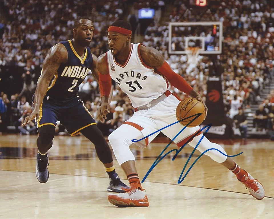 Foto firmada por Terrence Ross de 8x10 autografiada de los Toronto Raptors certificado de autenticidad E Foto 1 de 1