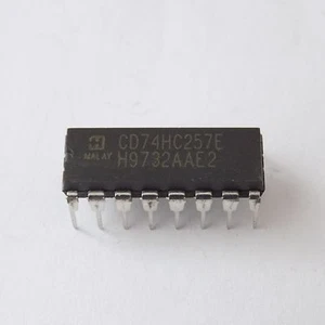 1x CD74HC257E HARRIS IC DIP-16 - Picture 1 of 3
