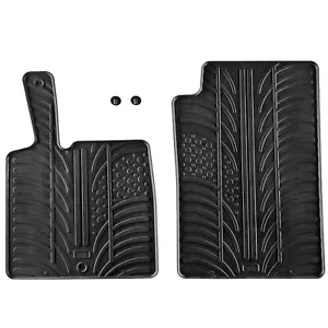 For Smart For Two 2007-2014 Car Floor Mats Rubber All Weather Heavy Duty Liners - Foto 1 di 8