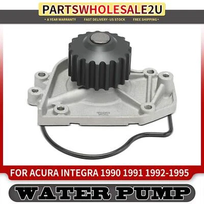 Engine Water Pump for Acura Integra 1990 1992 1993 1994 1995 1.8L 19200PR4003, - Image 1 of 4