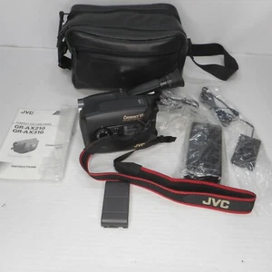 JVC GR-AX310U Kompakt VHS-C Camcorder Videokamera Paket GETESTET - Bild 1 von 9