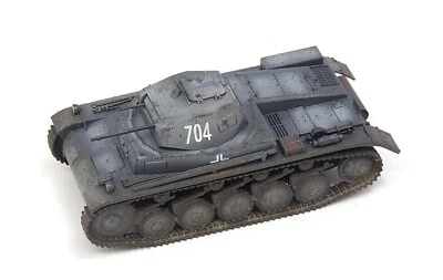 S-Model 1/72 WWII German Pz.Kpfw.Ⅱ Ausf B light tank Finished Model#CP0074 - Image 1 of 4