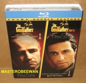 The Godfather/The Godfather Part II Drama Double Feature (Blu-Ray) New Sealed - Picture 1 of 2