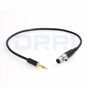 3Pin Mini-XLR to 3.5mm 1/8 TRS Audio Cable for AKG K240S K240 Pioneer HDJ-2000 - Picture 1 of 2