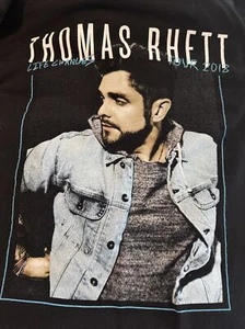 Thomas Rhett Tshirt Medium 2018 Life Changes Tour With Tour Cities 100% Baumwolle - Bild 1 von 4