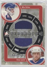 2006 In the Game-Used International Ice Signature Series Silver /70 Mike Richter