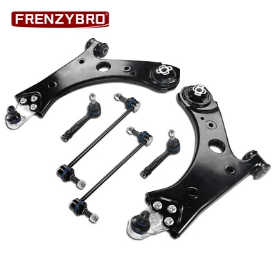 Front Steering Suspension Kit for 2016-2019 Fiat 500X 2015-2018 Jeep Renegade - Image 1 of 4
