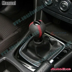 AutoExe Leather Spherical Manual Gear Shift Knob fit 1997-2004 Mazda Miata NB - Picture 1 of 2