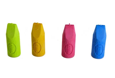 KUM GMBH & CO. KG KUM Aufsteckradierer - Mini Cap Pop, 2er Pack sortiert, Radierer, 2,9 x 1 cm