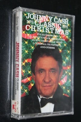 Johnny Cash Classic Christmas Cassette Tape Factory Sealed Brand New - Image 1 of 4
