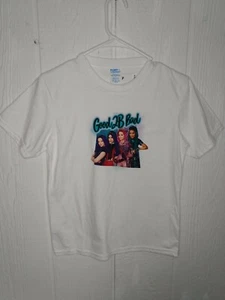 Disney Descendants Girls M 9 - 10 Good 2B Bad Short Sleeve T-Shirt White NEW - Picture 1 of 6