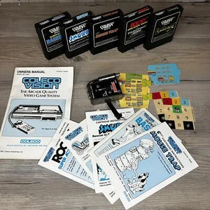 ColecoVision Video Game System Bundle with 4 Games & Manual - Picture 1 of 5