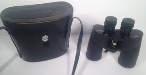 VINTAGE LORNETKA CANON 7X50 72 STOPNI Z ORYGINALNYMI NASADKAMI I ETUI - POWLEKANA JAPONIĄ - Zdjęcie 1 z 12