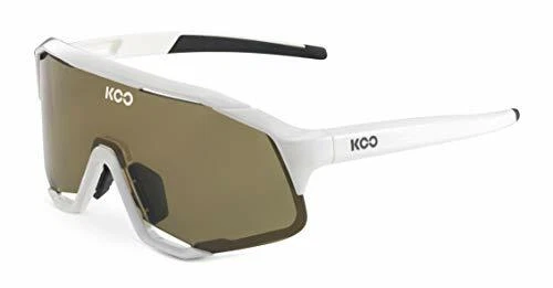 KOO Demos Cycling Sport Sunglasses Zeiss Lens White / Light Brown Lenses - Image 1 of 1