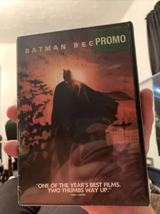 Batman Begins (DVD, 2005, Widescreen, PG-13) Rare Promo Copy Brand New Sealed - Picture 1 of 4