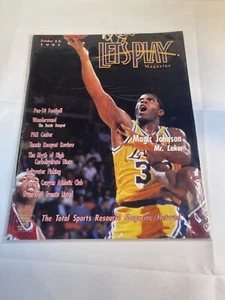 Ultra Rare Mint Magic Johnson Cover Lets Play Magazine October 15, 1991 - Picture 1 of 2