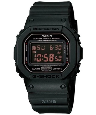 Casio G-Shock Men's Military Series Black DW5600MS-1D  - Image 1 of 3